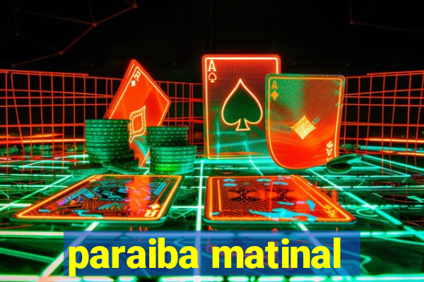 paraiba matinal